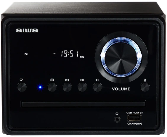 Muzikinis centras Aiwa MCBT-350 mikrohifijärjestelmä, musta