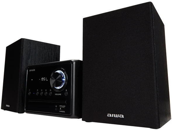 Muzikinis centras Aiwa MCBT-350 mikrohifijärjestelmä, musta
