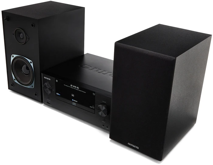 Muzikinis centras Aiwa MCBT-550 mikrohifijärjestelmä, musta