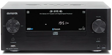 Muzikinis centras Aiwa MCBT-550 mikrohifijärjestelmä, musta