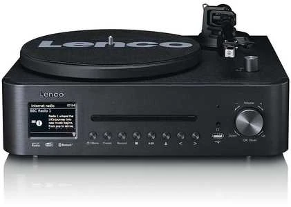 Muzikinis centras Lenco MC-760BK juodos spalvos