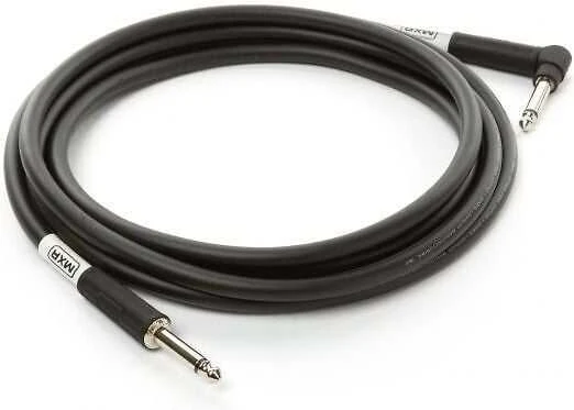MXR Standard -instrumenttikaapeli kulmaliittimellä 3m, musta