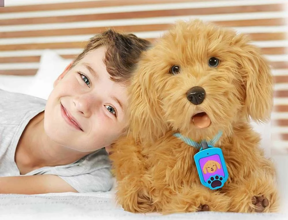 My Fuzzy Friends Moji - interaktiivinen labradoodle