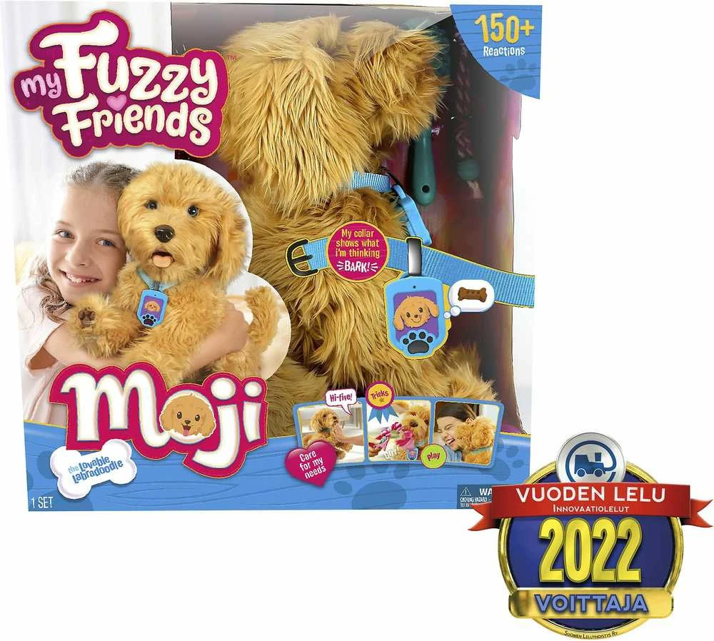 My Fuzzy Friends Moji - interaktiivinen labradoodle