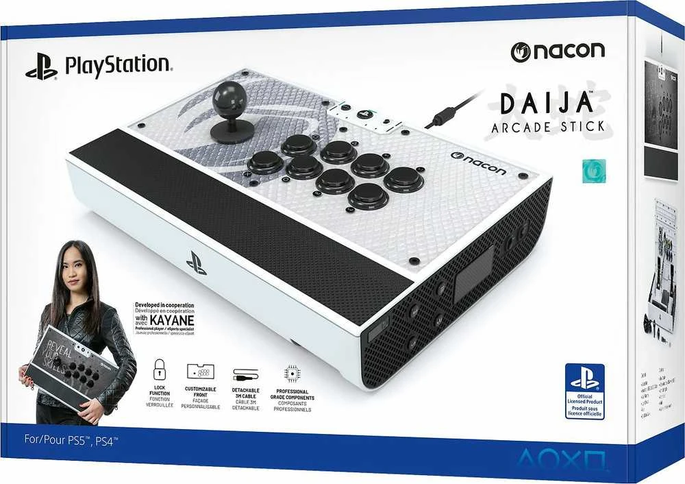 Nacon Daija Arcade Fighting Stick | PS5, PS4, kompiuteris