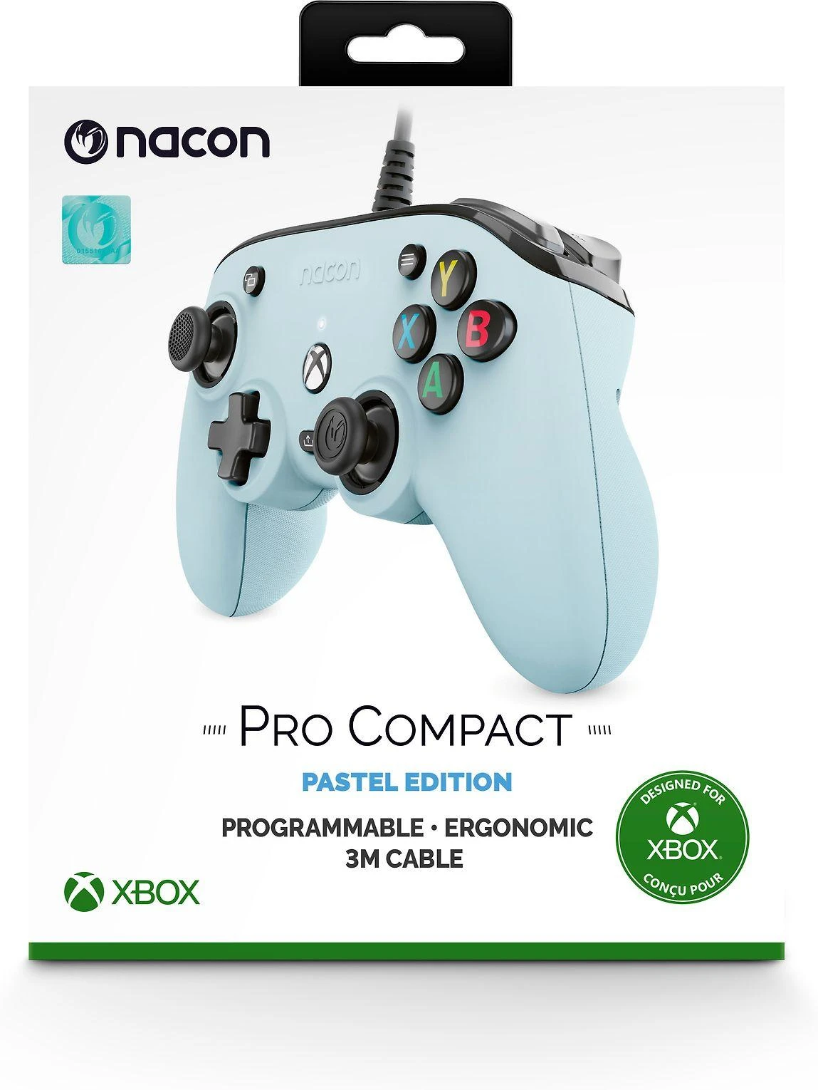 Nacon Pro Compact XBOX X/S & One laidinis valdiklis (Past Mėlyna)