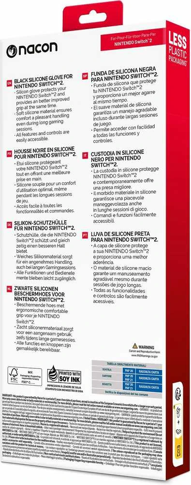 Nacon Nintendo Switch 2 Silikoninis Dėklas
