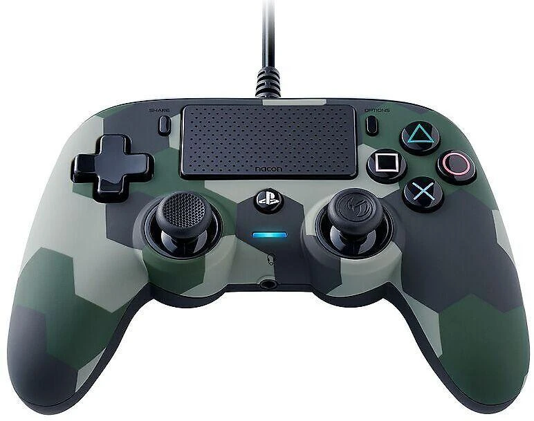 NACON Wired Compact Žaidimų pultelis PC,PlayStation 4 Analoginis / skaitmeninis USB Kamufliažas