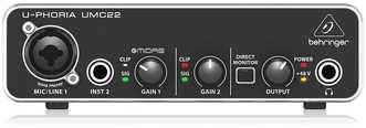 Garso plokštė Behringer UMC22