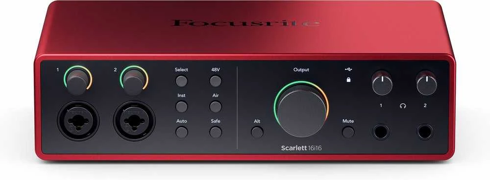 „Focusrite Scarlett 16/16“ 4-osios kartos garso sąsaja