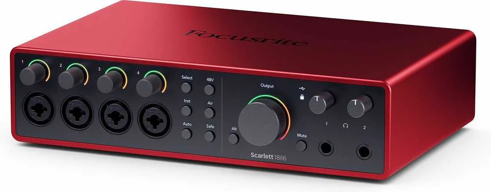 „Focusrite Scarlett 18/16“ 4-osios kartos garso sąsaja