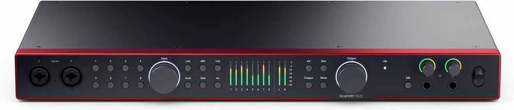 „Focusrite Scarlett 18/20“ 4-osios kartos garso sąsaja