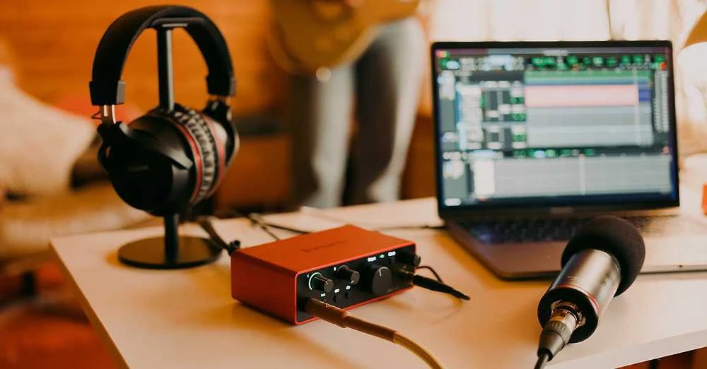 Garso plokštė Focusrite Scarlett Solo 4th Gen