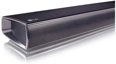 Namų kino sistema LG SQC4R garso juosta - Belaidis žemųjų dažnių garsiakalbis ir galiniai garsiakalbiai - 4,1 - 220 W - Dolby Digital - Bluetooth - Juodas