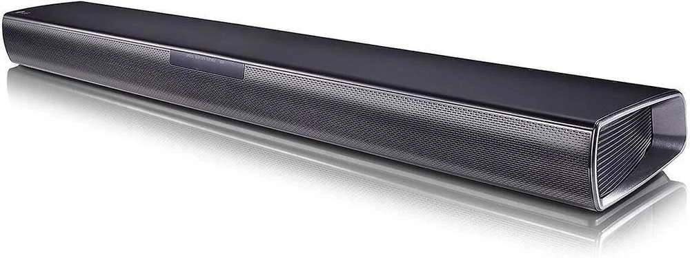 Namų kino sistema LG SQC4R garso juosta - Belaidis žemųjų dažnių garsiakalbis ir galiniai garsiakalbiai - 4,1 - 220 W - Dolby Digital - Bluetooth - Juodas