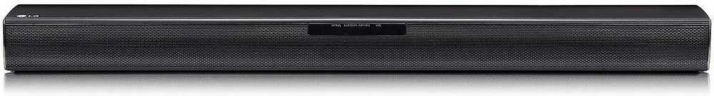 Namų kino sistema LG SQC4R garso juosta - Belaidis žemųjų dažnių garsiakalbis ir galiniai garsiakalbiai - 4,1 - 220 W - Dolby Digital - Bluetooth - Juodas