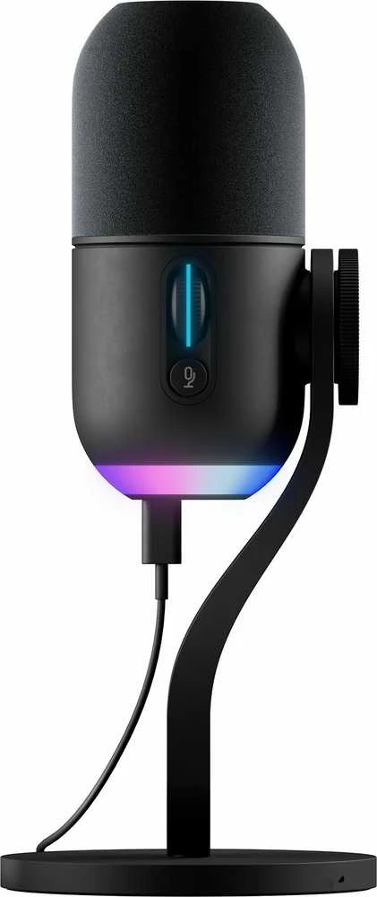 Logitech G Yeti GX Dynamic kardioidinis laidinis mikrofonas (juodas) su RGB | USB