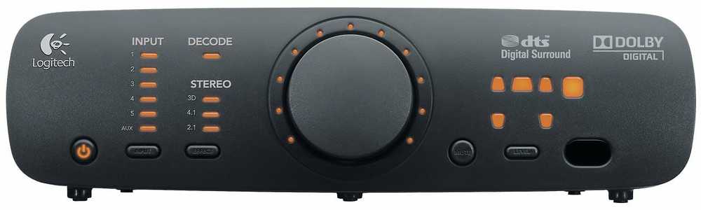Namų kino sistema Logitech Z906 -5.1 garsiakalbių sistema