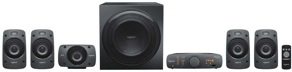 Namų kino sistema Logitech Z906 -5.1 garsiakalbių sistema