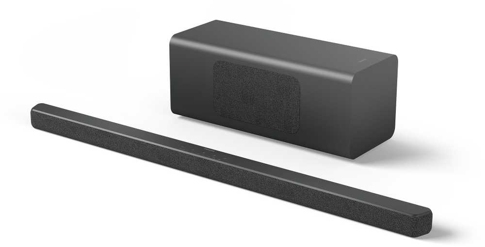 Namų kino sistema Philips 2.1 garso juosta su belaidžiu žemųjų dažnių garsiakalbiu tab6309/10