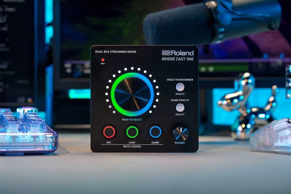 Namų kino sistema Roland Bridge Cast One -USB-äänikortti