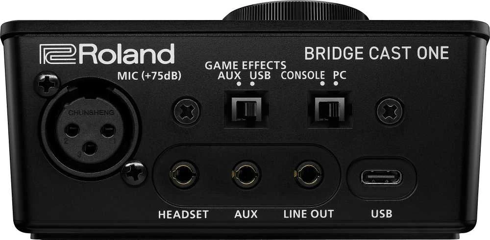 Namų kino sistema Roland Bridge Cast One -USB-äänikortti