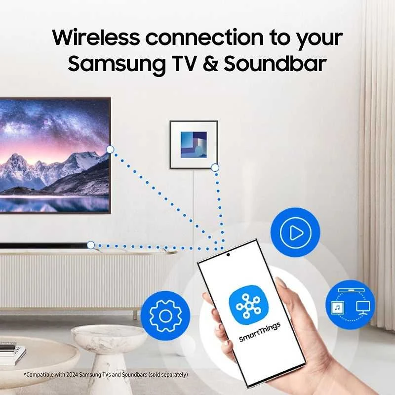 Samsung Garso sistema 2024 LS60D Music Frame kolonėlė su „Dolby Atmos“ (HW-LS60D/EN)