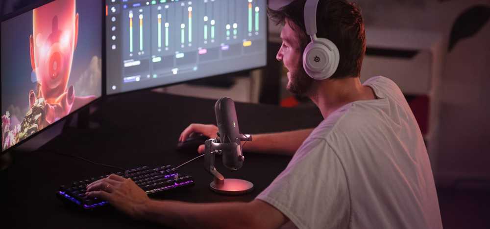 SteelSeries | Alias | Gaming Mikrofonas | Juodas