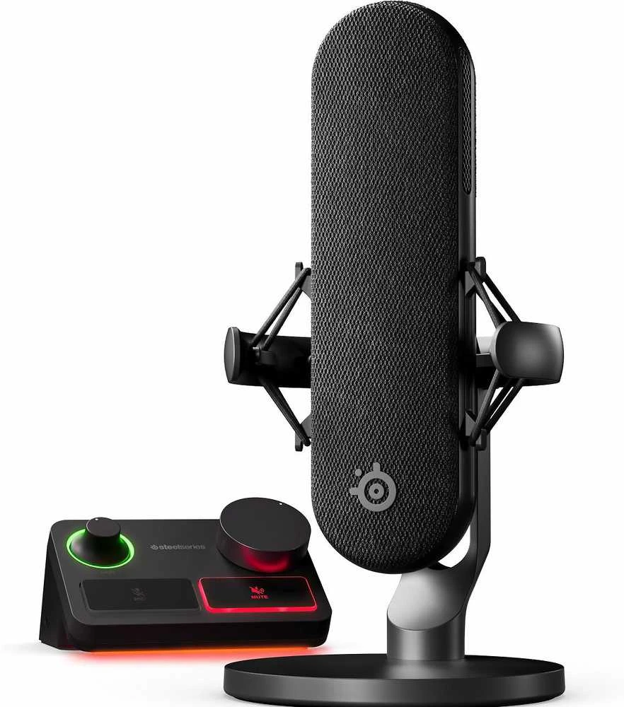 SteelSeries | Gaming Mikrofonas | Alias Pro | Juodas