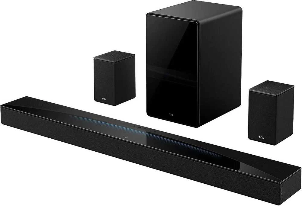 Namų kino sistema TCL Q85H Pro 7.1.2 Dolby Atmos Soundbar -äänijärjestelmä