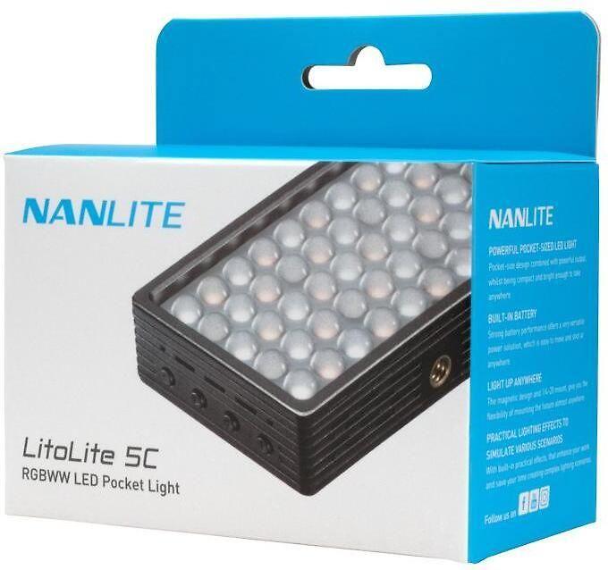 Nanlite LitoLite 5C RGBWW LED skydelis
