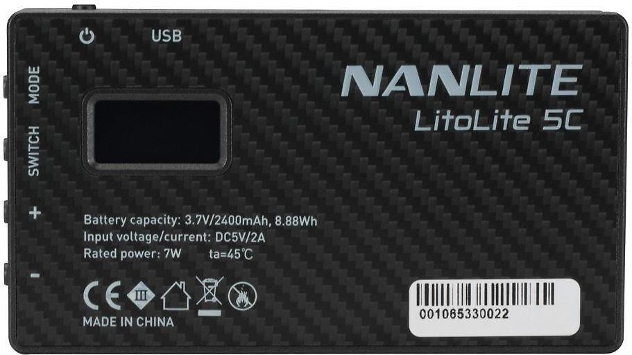 Nanlite LitoLite 5C RGBWW LED skydelis