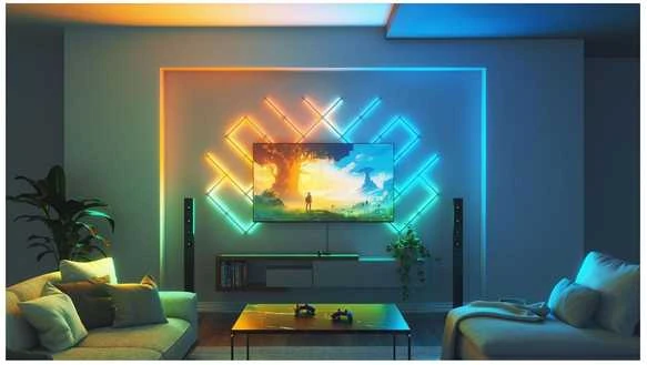 Nanoleaf 4D Screen Mirror + Lightstrip Kit (TVs & Monitors Up to 65″)