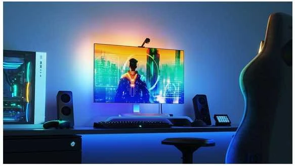 Nanoleaf 4D Screen Mirror + Lightstrip Kit (TVs & Monitors Up to 65″)
