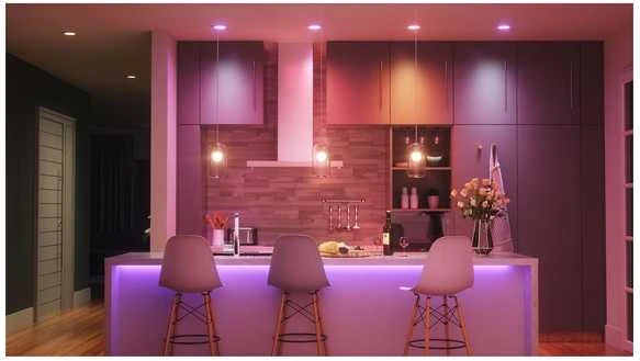 Nanoleaf Essentials Smart A60 lemputė E27 Matter 9W 806Lm RGBCW 2700-6500K, 3vnt pakuotė | E27 | 8,5 W | RGBCW | Bluetooth, siūlai