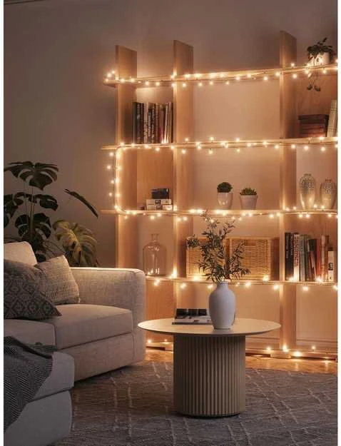 „Nanoleaf“ išmaniosios šventinės girliandos, 24 m, 300 LED | 18 W | 16 m+
