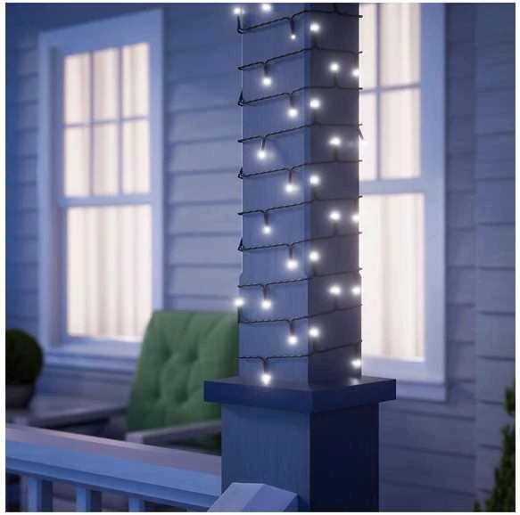 „Nanoleaf“ išmaniosios šventinės girliandos, 24 m, 300 LED | 18 W | 16 m+