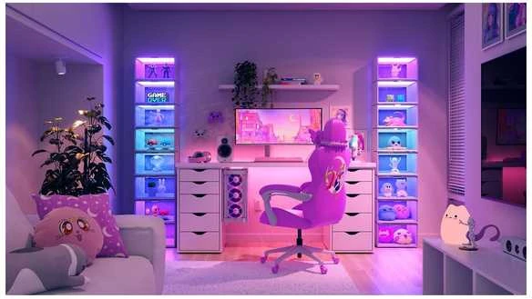 „Nanoleaf X Fantaqi EXPO“ išmaniųjų LED ekranų dėklų pradinis rinkinys (4 vnt.) | 16 mėn.+