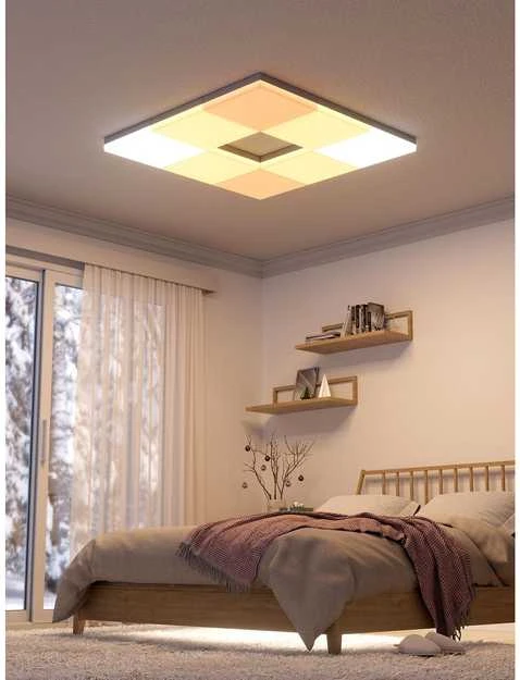 Nanoleaf Sky Light Starter Kit (3 plokštės) | Daugiau nei 6 mln. spalvų su dinamiškomis scenomis