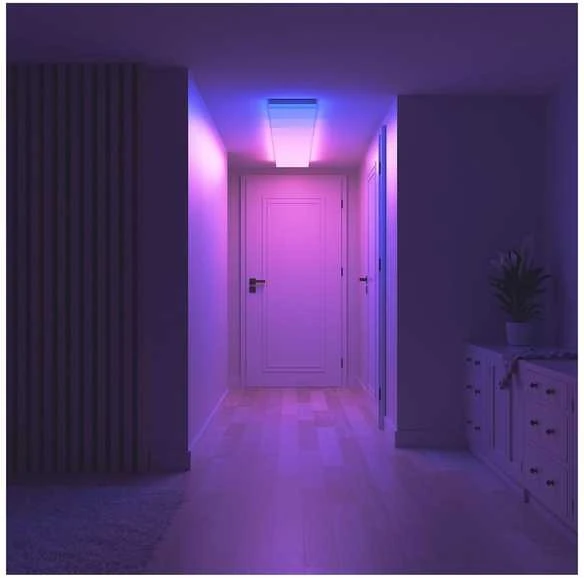 Nanoleaf Sky Light Starter Kit (3 plokštės) | Daugiau nei 6 mln. spalvų su dinamiškomis scenomis