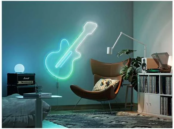„Nanoleaf“ išmanioji daugiaspalvė virvinė šviesos juostelė, 5 m