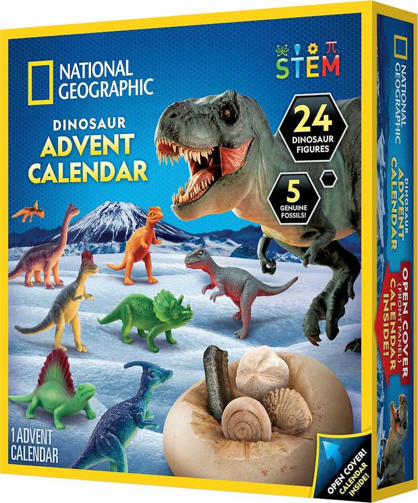„National Geographic“ dinozaurų advento kalendorius