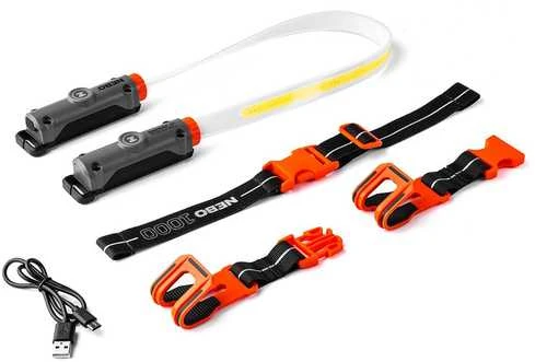 „Nebo Bando 1K Strap Light“ darbo žibintas, 1000 lm