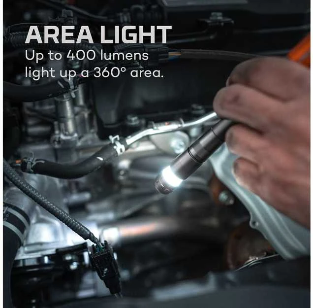 Įkraunamas LED žibintuvėlis Nebo Inspector™ 500+ Flexpower 500 lm Pieštukas