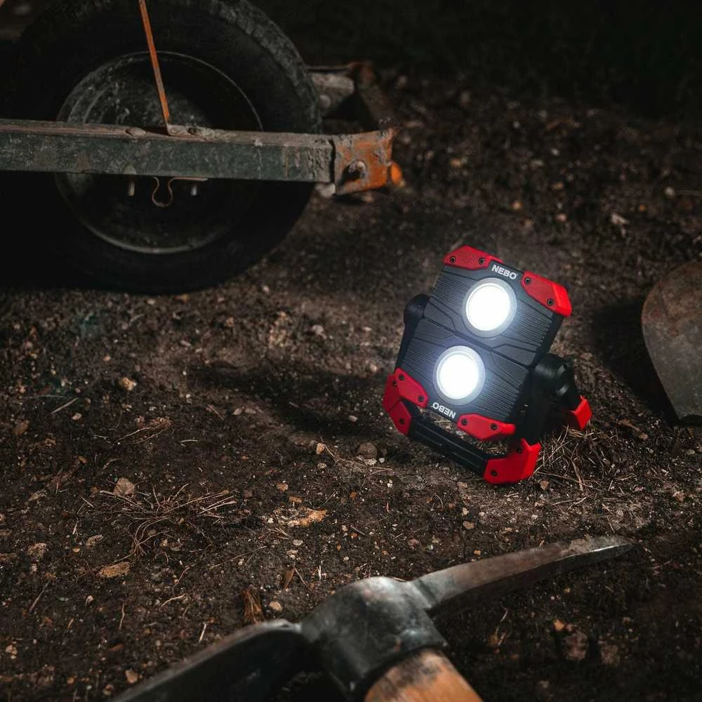 Žibintuvėlis Nebo OMNI 2K su išorine baterija (powerbank)