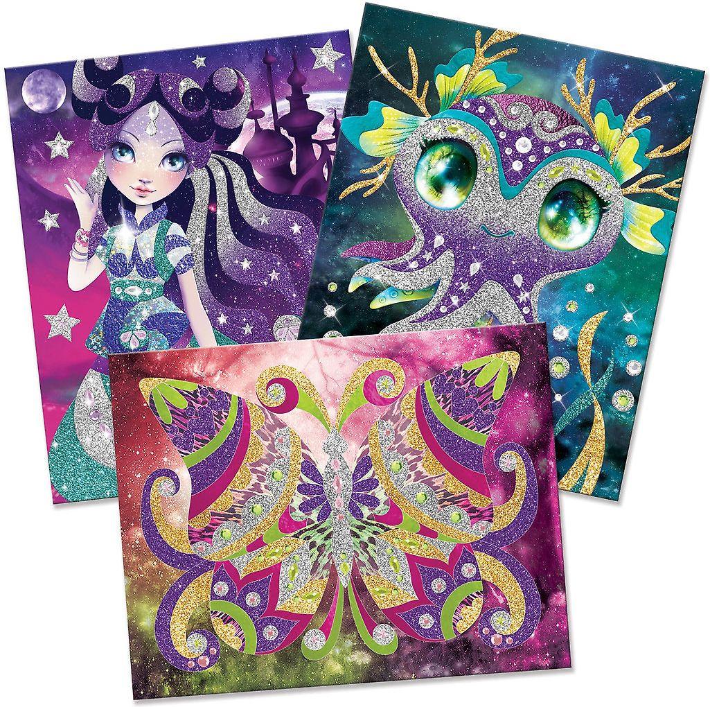 NEBULOUS STARS rinkinys Glitter & Foil Art, 11011