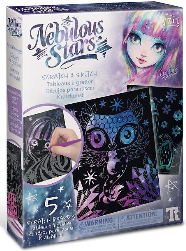 NEBULOUS STARS rinkinys Scratch and Sketch, 11014