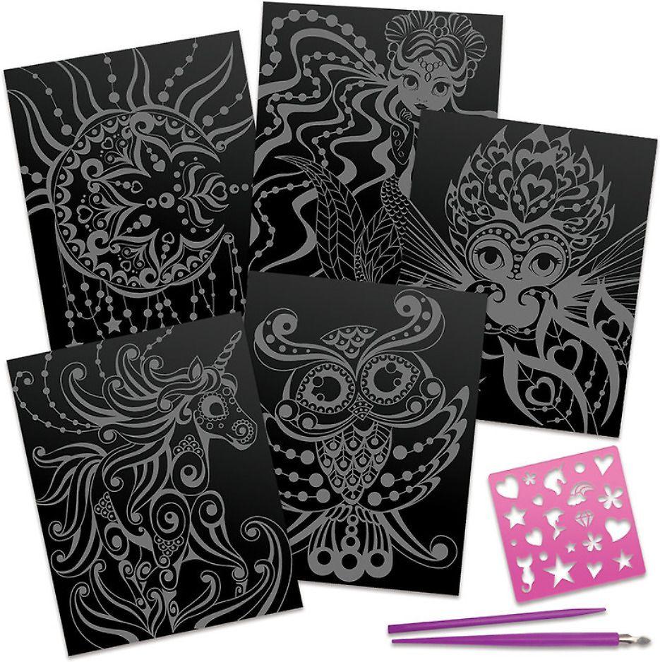 NEBULOUS STARS rinkinys Scratch and Sketch, 11014