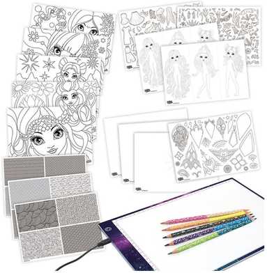 NEBULOUS STARS kūrybinis rinkinys Tracing Light Pad, 11351