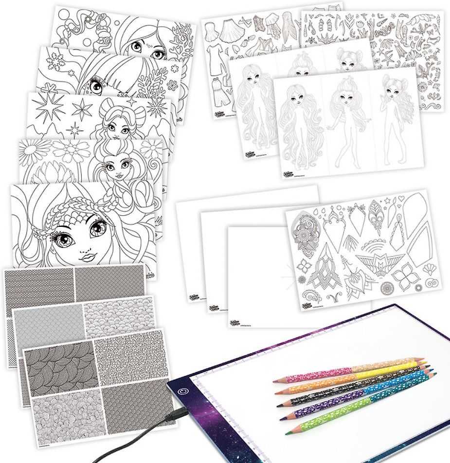 NEBULOUS STARS kūrybinis rinkinys Tracing Light Pad, 11351